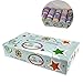 Glitter Tape Set of 50 Rolls- Decorative Washi Tape Perfect for DIY Crafts Book Designs,Scrapbook -Decorative, Bullet Journal,Planner,Album