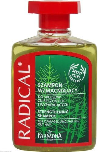 Farmona Radical Dameged and Hair Loss Shampoo 330ml Extract Field Horsetail Strong Hair
