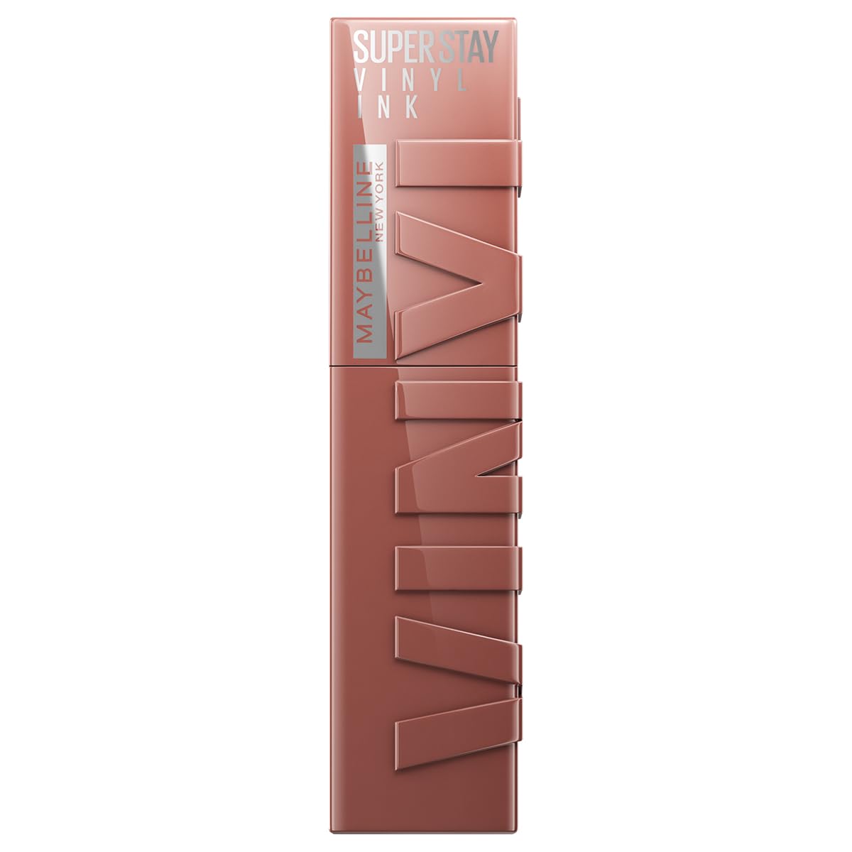 Maybelline New York Super Stay Vinyl Ink Liquid Lip Colour, 16HR Long-Lasting, Ultra-Pigmented, Smudge & Transfer-Proof, High Shine Finish, Vegan Formula for Comfortable Wear, Shade: 120 Punchy — image 1