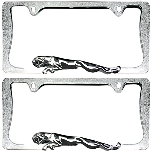2 Jaguar Chrome License Plate Frames Buy Online in UAE. Products in