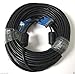 CableVantage HD15 15Pin VGA Male to Male VGA 50FT 15M Cable for TV Computer Monitor Blue for TV Computer Monitor Extension 50feet Cable