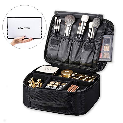 ROWNYEON Portable Velcro Travel makeup bag / Makeup Case / Mini Makeup