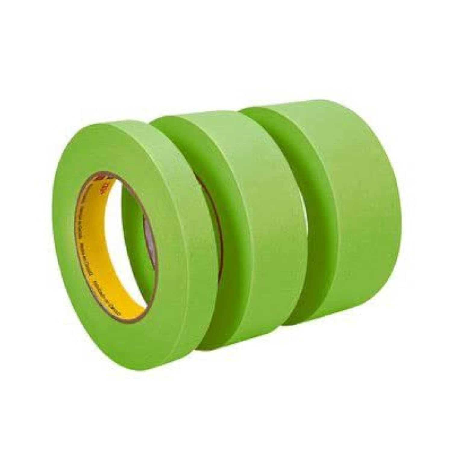 Photo 1 of 3M 2" 233+ Green AUTO Masking Tape-3 Rolls-Paint CAR