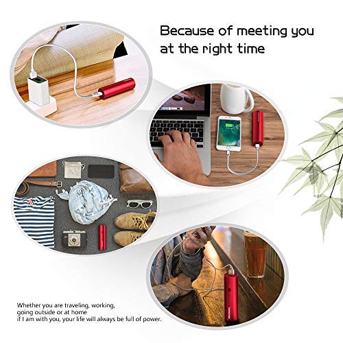 image for POWEROWL Power Bank 5000mAh High Capacity External Cell Phone Charger 