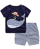 Unisex Baby Boys Girls 2-Piece Cotton Pajama