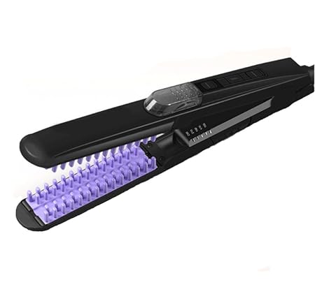 Gyqjs Hair Straightener Steam Spray Straight Hair Curls Three In