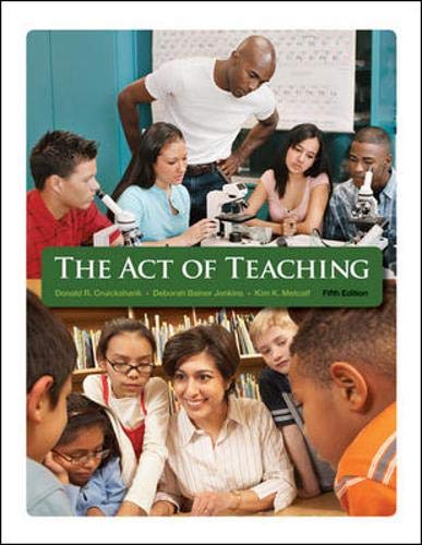 The Act of Teaching