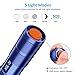Pack of 4 Tactical Flashlights, BYBLIGHT 800 Lumen Ultra Bright XML-T6 LED Flashlight with 5 Modes, Zoomable, Waterproof, Handheld Small Flashlight for Outdoor Camping, Fishing and Hunting (Colorful)