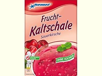 Kaltschale Sauerkirsche Komet ohne Kochen ++ DAS Ostprodukte Geschenk – DDR Traditionsprodukt und Ossi Kultprodukt – Geschenk