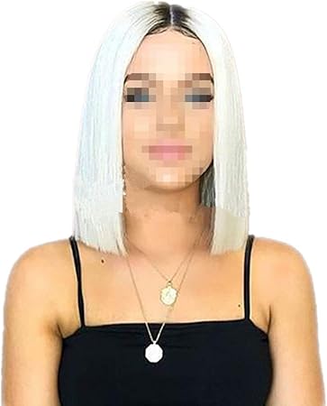 確認する 付録 不確実 ウィッグ ボブ 白 - b-dogs.jp