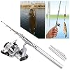 HDE-Pocket-Size-Pen-Shaped-Collapsible-Fishing-Rod-Pole-and-Spinning-Reel-Combo