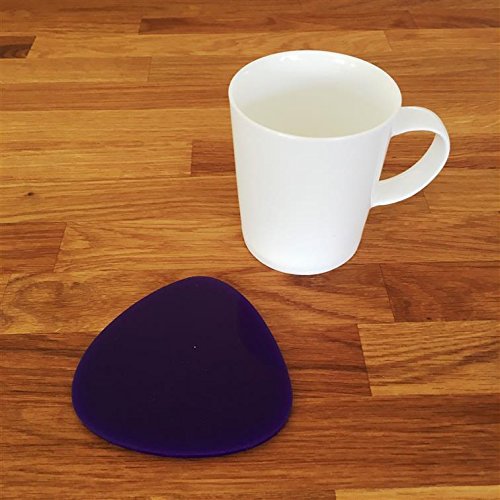 Super Cool Creations Coasters - Pebble Shaped - Purple - 8 Set