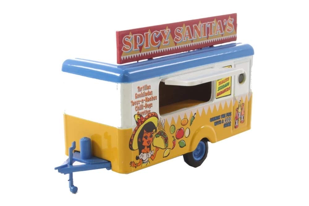 Oxford Diecast 76TR013 Mobile Trailer Spicy Sanitas
