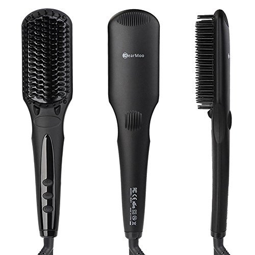 Hair Straightening Brush Bearmoo Best Brush Hair Straightener For