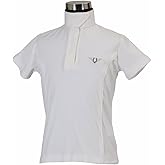 TuffRider Girl's Kirby Kwik Dry Short Sleeve Show Shirt