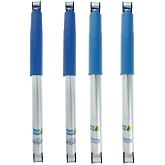 Bilstein Set of Front and Rear B6 Series Shocks Compatible with 1999-2004, 2006-2009, and 2011-2022 F53 Class A Motorhome Chassis RV with V10 Engine | Stock Height Replacement | Easy Installation