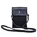 katloo Women Premium Vegan Leather Crossbody Bag Cellphone Wallet Purse with Shoulder Strap for iPhone X 8 7 Plus 6S/6 5S 5C Samsung Galaxy S8+ S7 S6 Edge S5 (Black)