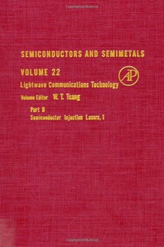 Download Semiconductors and Semimetals: Lightwave Communications Technology, Part B, Semiconductor Injection Lasers, I PDF