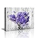 Purple Lavender wall decor for bedroom Rustic Home Decor Canvas Wall Art -12