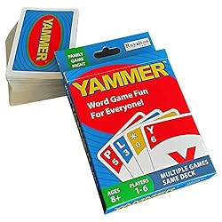 Yammer Card Game, Fun Word Card Game for