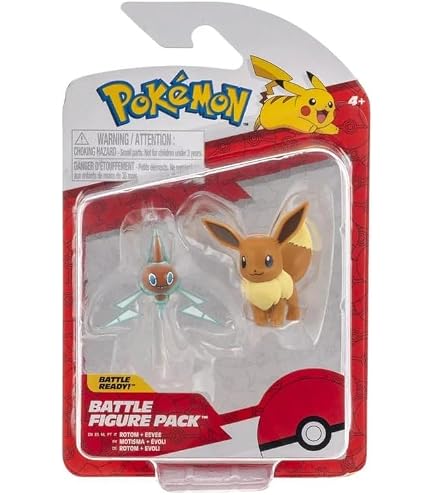 Amazon.com: Pokémon Pikachu & Ferkuli Battle Mini Figures Set, 5