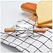 Katoot@ Stainless Steel Cake Bread Rolling Dough Cutter for Making Croissant with Wooden Handle Rolling Knife Kitchen Baking Tool