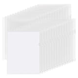 KTRIO Clear Folders Sleeves Plastic Documents