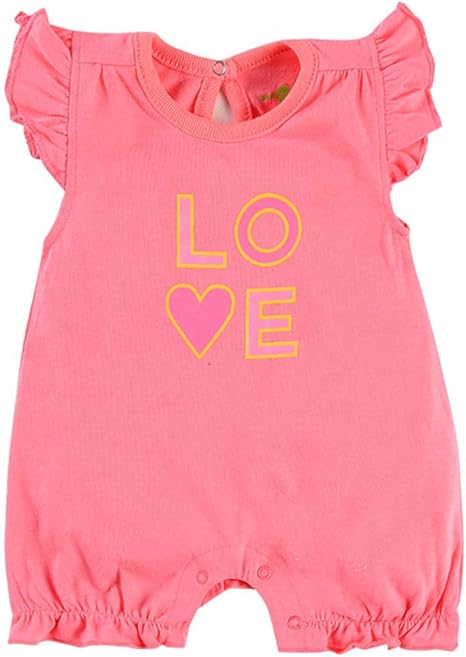 Baby Boys Girls Romper Short Sleeve Jumpsuit Infant Bodysuits Cotton Onesies Summer Pajamas Sleepsuit Amazon Co Uk Baby