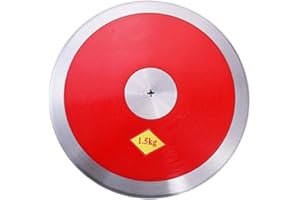 Menolana 1.5kg Nylon with Steel Rim and Center, Track and Field Training Equipment for Sports, Athletic Training Backyard