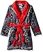 Star Wars Boys' Little Boys' Darth Vader Luxe Plush Robe, Gray, 4
