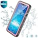 SPIDERCASE iPhone XR Waterproof Case, Upgraded Version with Clear Sound, Built-in Screen Protector Dustproof Snowproof Shockproof IP68 Waterproof Case for iPhone XR 2018 Released 6.1 inch (Pink)