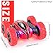 CARRYFLY Remote Control Car RC Stunt Car, Gift idea for 4WD Double Sided Rotating Tumbling 2.4GHz High Speed Rock Crawler Vehicle with Headlights for Boys Age 4, 6, 7, 8, 9-12 Year Old,rc Cars(Red)