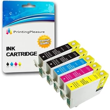 5 Compatibles 18XL Cartuchos de Tinta para Epson Expression Home ...