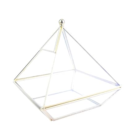 Pot De Dessin Animé Maison De Fleurs En Verre à Quatre Faces