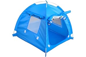 SUDNJIALQ Outdoor Pet Tent Portable Breathable Folding Puppy Oxford Cloth Small Medium Dogs Dog Cat Indoor House Playpen for,