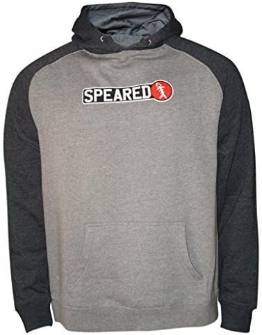 Speared Spearfishing Apparel Sweatshirt, Heather/Charcoal