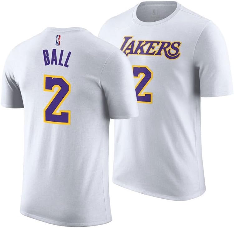 white lakers t shirt