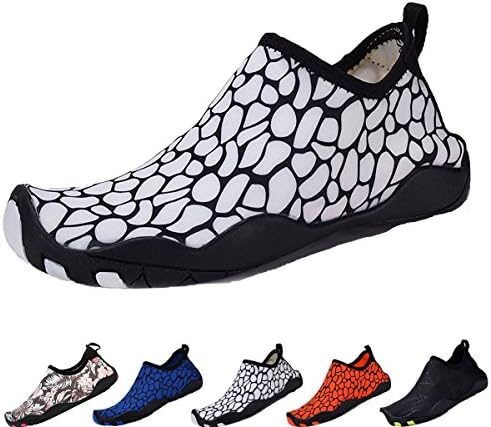 DEMANGO Yoga Shoes Barefoot Quick-Dry Water Sports Aqua Shoes Swim Walking Lake Beach