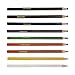 Assorted Color Peel-Off China Markers Grease Pencils Set Colored Drawing Marking Crayon Pencil for Coloring Drawing Marking on the Wood Garments Metal Fabrics Porcelain Film Paper, Pack of 9