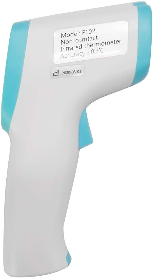 Non-Contact Infrared Thermometer, ELVASEN Digital Laser Temperature Gun Forehead Infrared Thermometer for Baby, Adult, Child, Surface of Objects