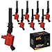 QYL Pack of 8 Ignition Coil for Ford F150 E150 E350 Crown Victoria Mustang Expedition 4.6L 5.4L 6.8L V8 DG508 C1454 C1417 FD503 DG457