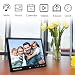 RegeMoudal 12 Inch Digital Photo Frame Picture Frame with Remote Control 1080P High Definition, Support 32G SD and USB, Various Display Modes, for Pictures and Videos(Black Upgraded)thumb 2