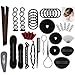 Hair Styling Accessories Kit Set for DIY,Magic Simple Fast Spiral Hair Braid Hair Tool,Hairdresser Design Kit