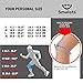 Smalets Brace Compression Knee Support Sleeves (1 Pair) -Powerful Joint Protection for Cross Training, Weightlifting, Running & More Black, L