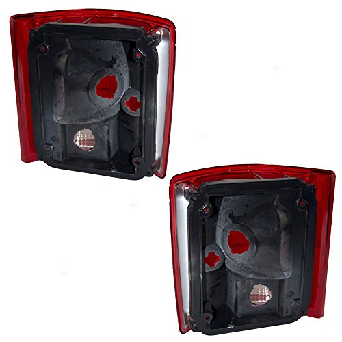 BuyRVlights Monaco Camelot 2003-2004 RV Motorhome Pair (Left & Right) Replacement Rear Tail Light Lamps