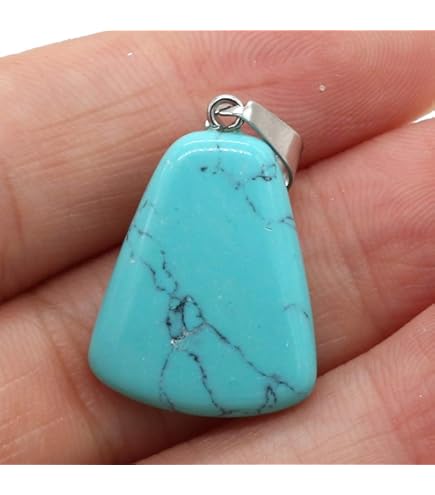10pcs Natural Turquoise Gemstone Chips - Irregular Shape Loose Beads For Jewelry Making