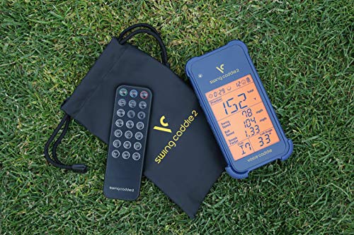 Voice Caddie SC 200 Portable Golf Launch Monitor with Audible Output, Blue (Certified Refurbished)