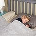 Inflatable Bed Bumpers for Toddlers | Travel Bed Rail, Blow-up Bed Bumper with Non-Skid Water-Resistant, Non-Slip Removable Cover | Portable Bed Rail for Hotel, Grandma's, Vacation