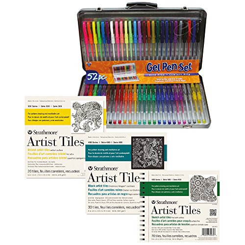 A.I. Friedman 52 Gel Pen Set w/Artist Tiles
