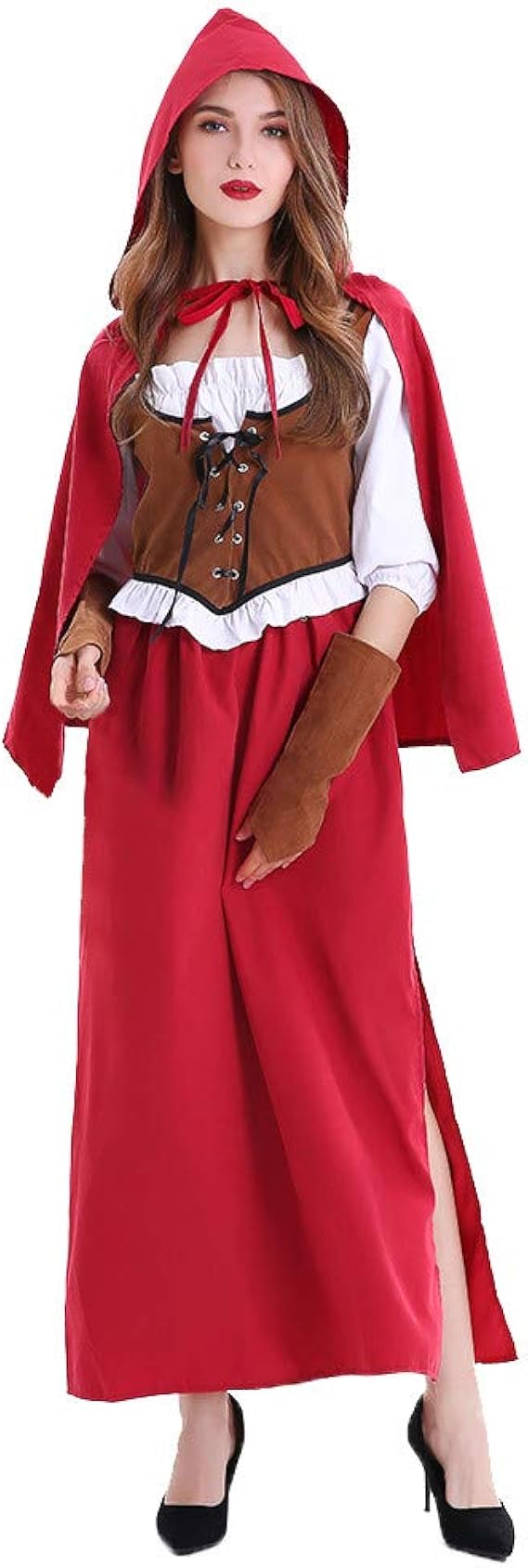Amazon Co Jp ハロウィン仮装レディースドレス 貴族風 ワンピース ベスト ショール 赤ずきんちゃんコスプレ 長袖 プリンセス 可愛い人気 パーティー変装 演出服 服 ファッション小物 Amazon Co Jp ハロウィン仮装レディースドレス 貴族風 ワンピース ベスト ショール 赤ずきんちゃんコスプレ 長袖 プリンセス 可愛い人気 パーティー変装 演出服 服 ファッション小物